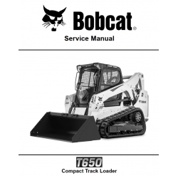 Bobcat - instrukcje napraw - schematy - DTR - service manuals - Bobcat T650